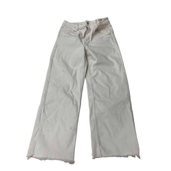 B. Young Cut Off Wide Leg Jeans - Picture 1 of 6